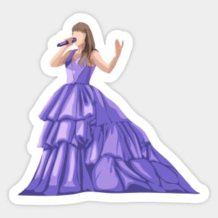 Musician Tour Inspired Fan Art Sticker